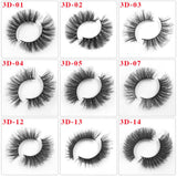 3D Messy High Imitation Mink Hair False Eyelashes