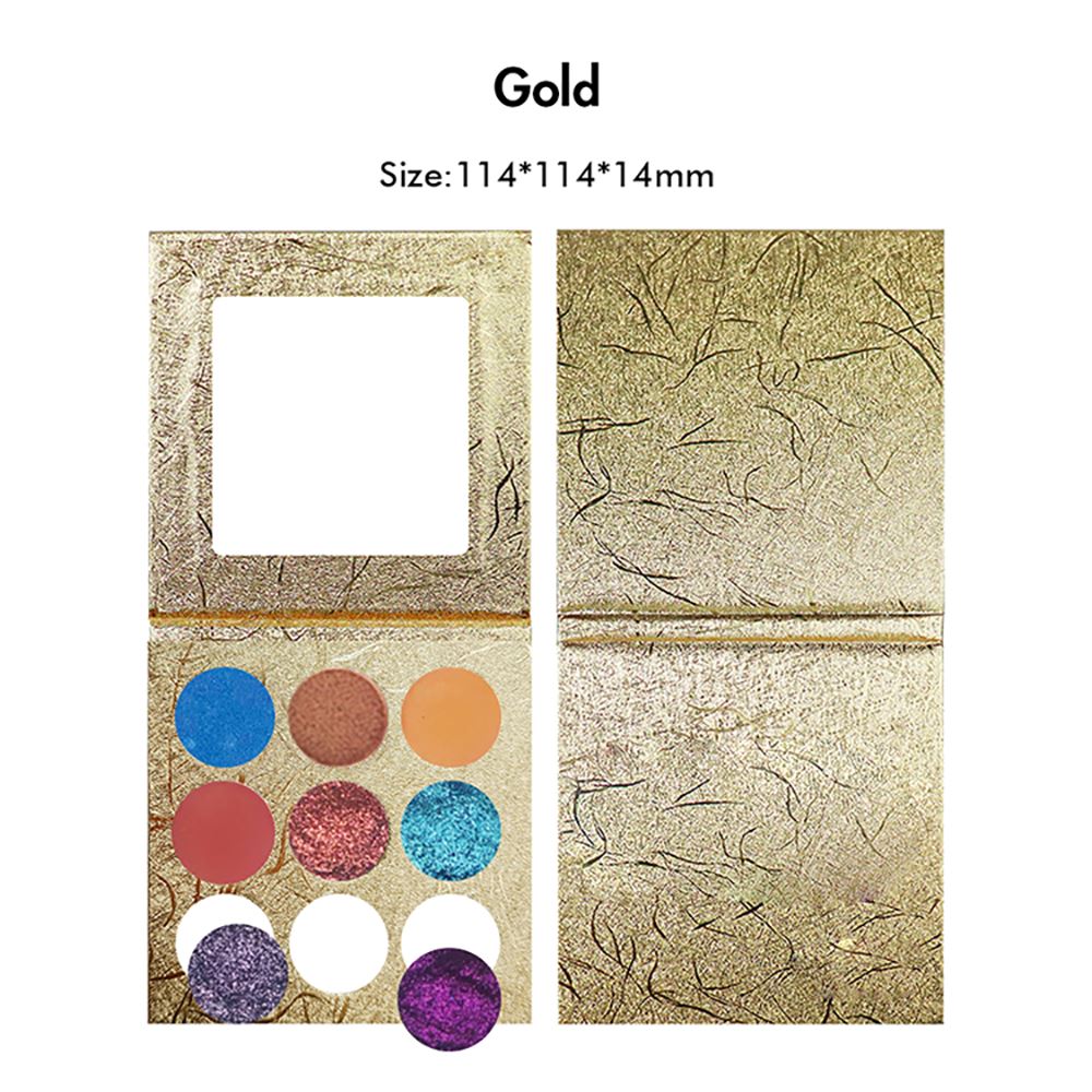 Paleta de sombras de ojos personalizada de 9 colores【50pcs】