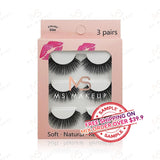 【SAMPLE】False eyelashes 3 pairs (imitation mink hair)  -【Free Shipping On Mix Order Over $39.9】