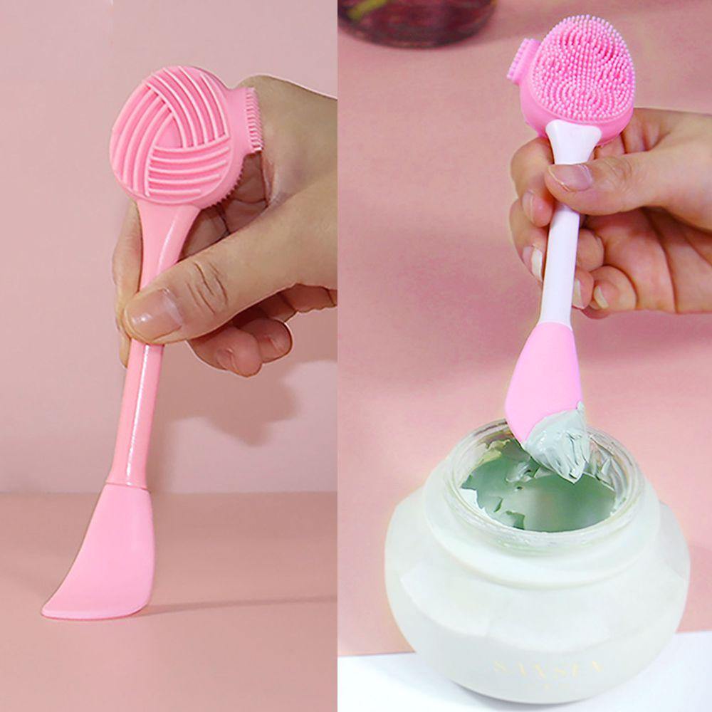 8 Kinds Of Double-headed Silicone Cleansing Mask Brush - MSmakeupoem.com