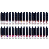 34 colors Black gradient tube lip gloss(#1-#22)