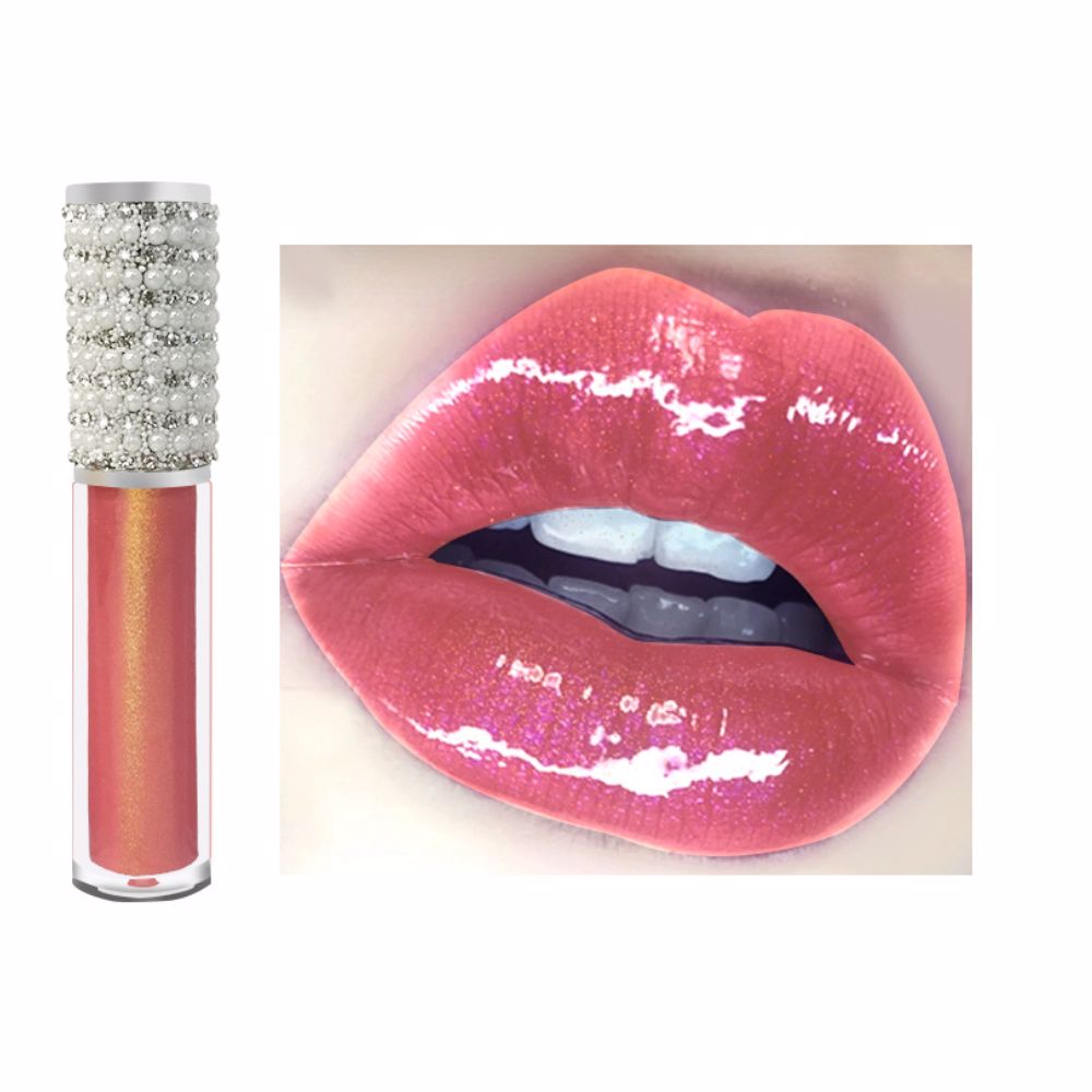 Neutral 30 Color Pearl Lip Gloss / Lip Gloss Wholeasle Logo Custom