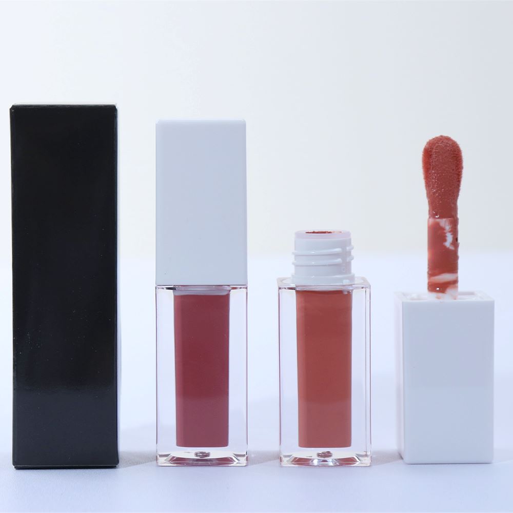 51 Color White Square Cover Matte Liquid Lipstick #1-23