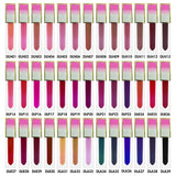51 colors No-stick matte glitter gradient square tube liquid lipstick (#01-#30)