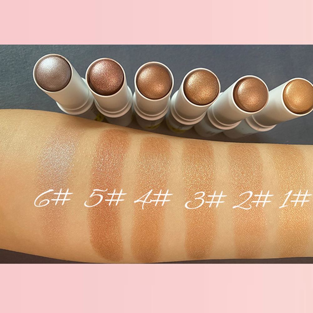 6 Colors Creamy Stick Highlighter
