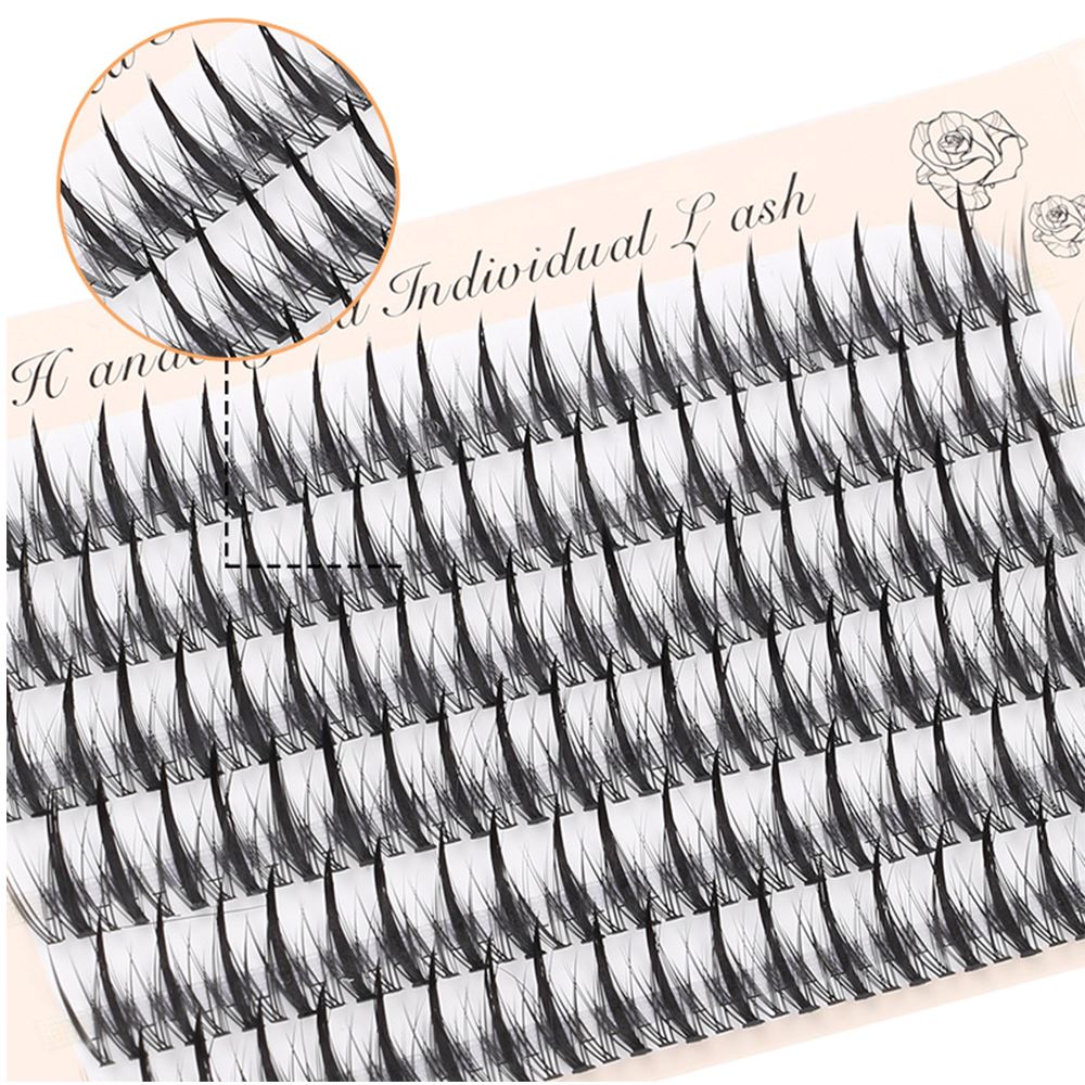Single Cluster Octopus Thick Natural Simulation False Eyelashes