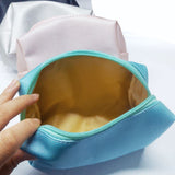 4 Colors Artificial Leather Make Up Bag