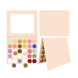 30 colores Haz tu propia paleta de sombras de ojos - Rosa【Muestra】