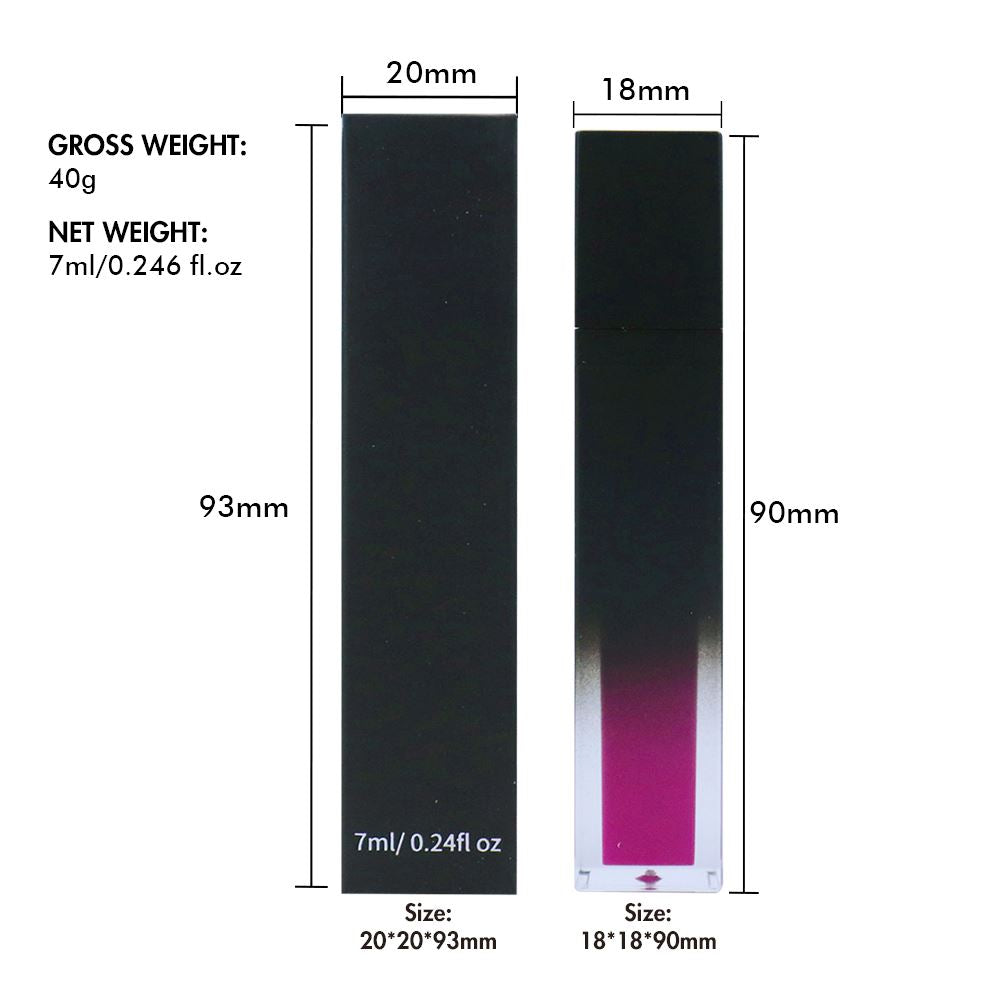 【Free Shipping】Sample Set of 59Pcs Full set of non-sticky liquid lipstick & Hot selling DIY tubes