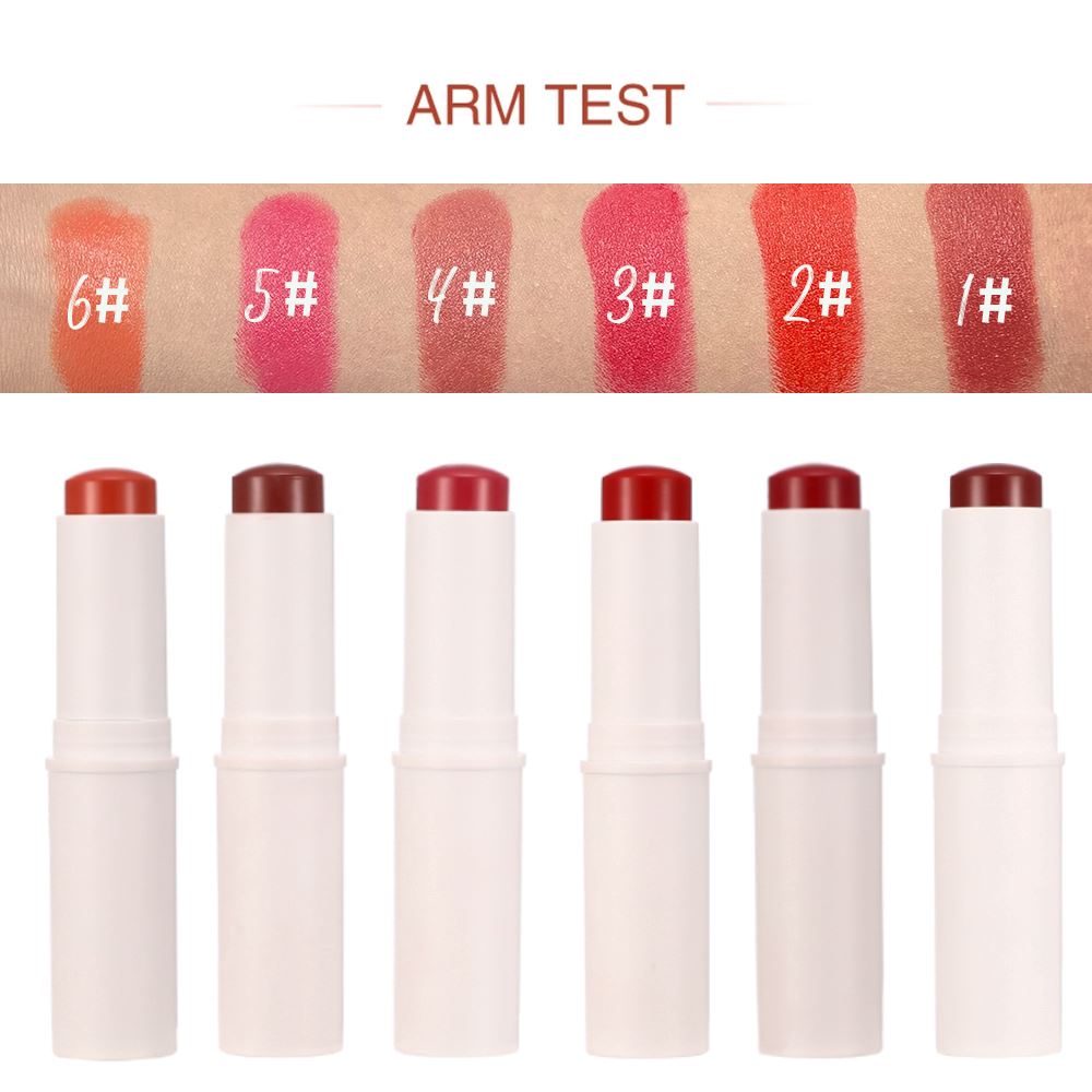 6 Colors Creamy Stick Blush