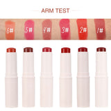 6 Colors Creamy Stick Blush