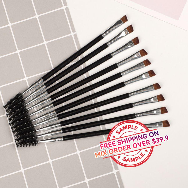 【MUESTRA】Brocha para cejas de dos cabezales -【Envío gratis en pedidos mixtos superiores a $39.9】