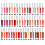 52 colors white square tube moisturizing lip gloss(#1-#26)