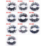 25mm fried hair colorful fluffy exaggerated imitation mink false eyelashes