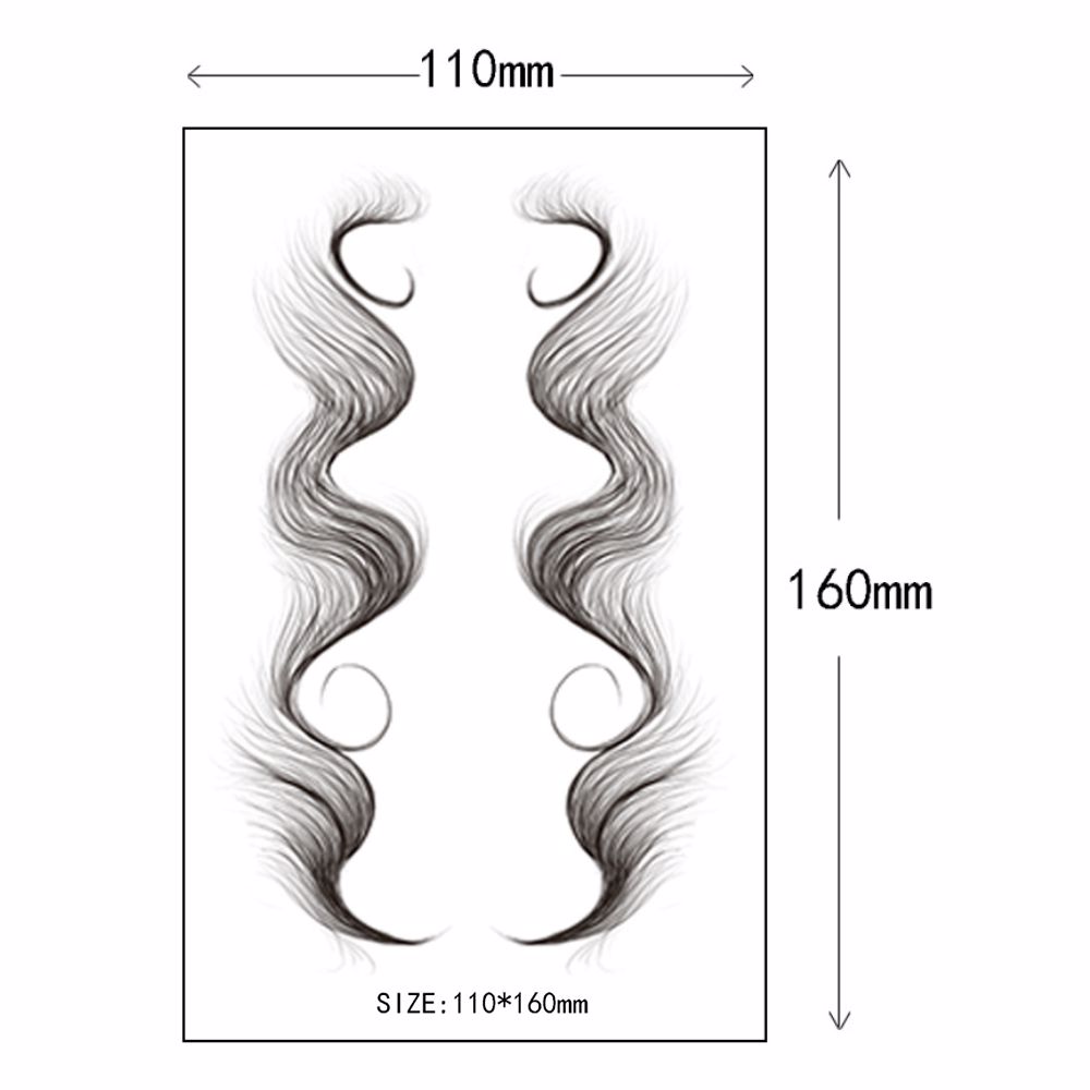 31 Kinds of Tattoo Stickers Hairline Edge Stickers