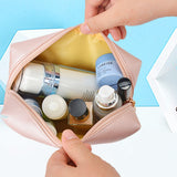 4 Colors Artificial Leather Make Up Bag