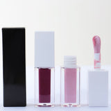 25 Color White Square Cover Large Brush Head Matte Liquid Lipstick