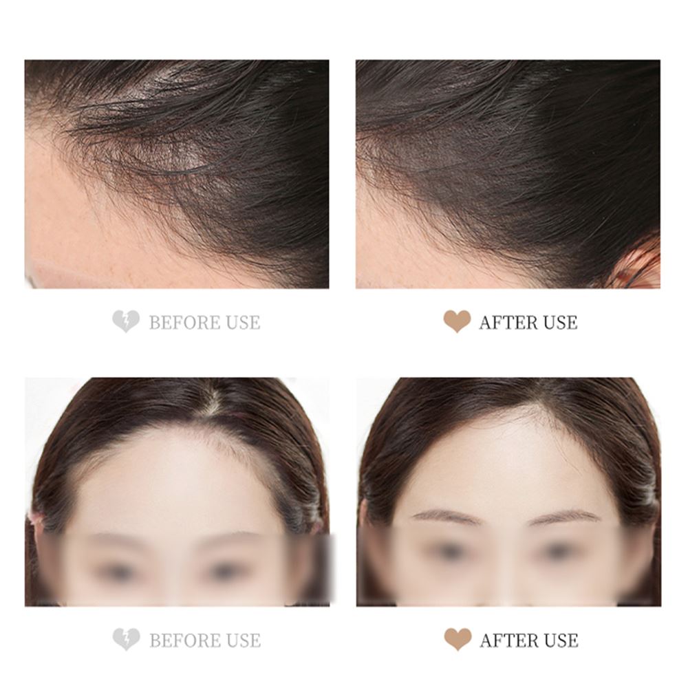3 colores Stamp Eyebrow Powder Hairline Powder para contornear