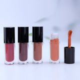 25 Color Black Cover Large Brush Head Matte Liquid Lipstick
