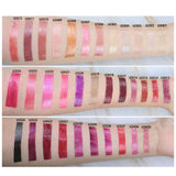 34 colors glitter gradient square tube lip gloss(#1-#22)
