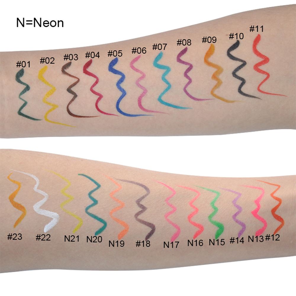 23 Colors Long Lasting Eyeliner 【30PCS Free Shipping & Free Print Logo】