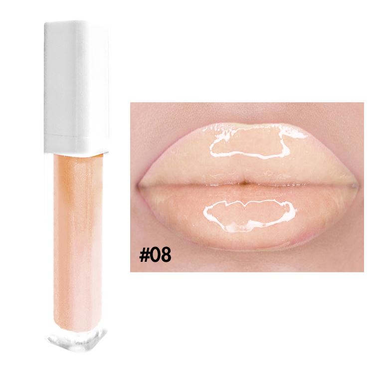 52 colors white square tube moisturizing lip gloss(#1-#26)
