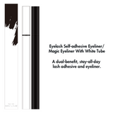 eyelash self-adhesive eyeliner/magic eyeliner with white/black tube