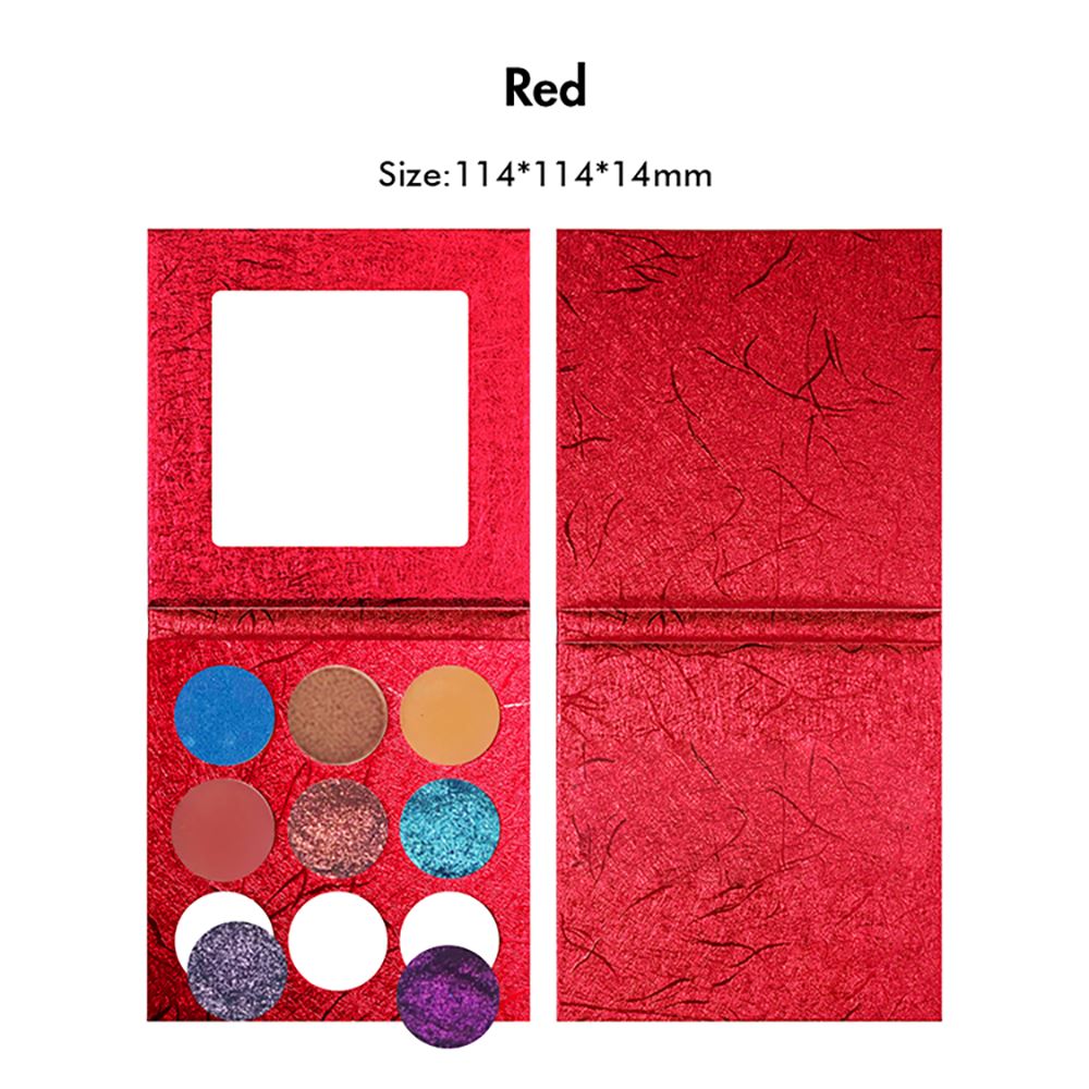 Paleta de sombras de ojos personalizada de 9 colores【50pcs】
