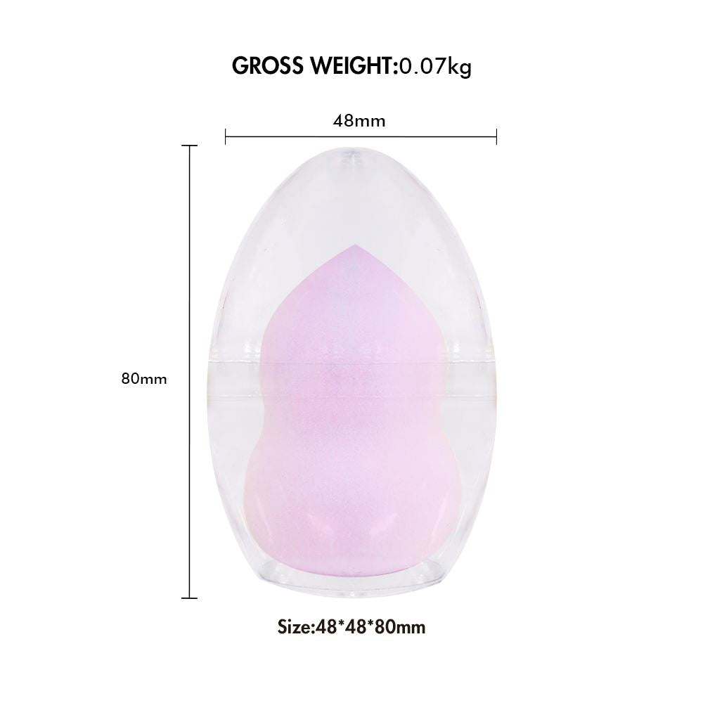 7 color gourd-shaped beauty eggs (with round clear plastic box)