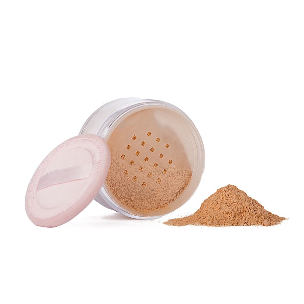 10 colours black lid setting powder with black boxes