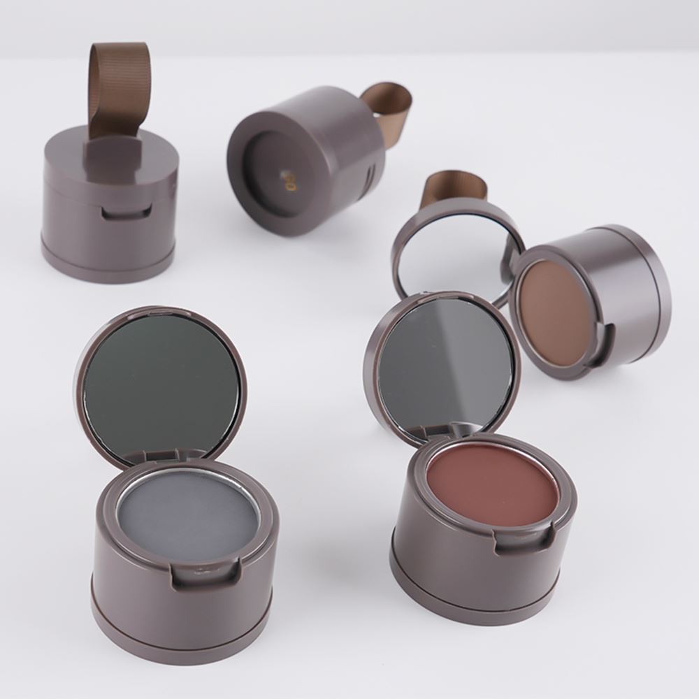 3 colores Stamp Eyebrow Powder Hairline Powder para contornear