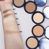 【Livraison gratuite】 Ensemble d'échantillons de 20 pièces Ensemble complet de fond de teint liquide crémeux et de poudre compacte pressée