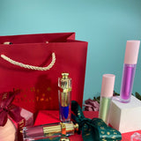 Caja de regalo plegable de 4 colores con bolsa de mano (mediana)