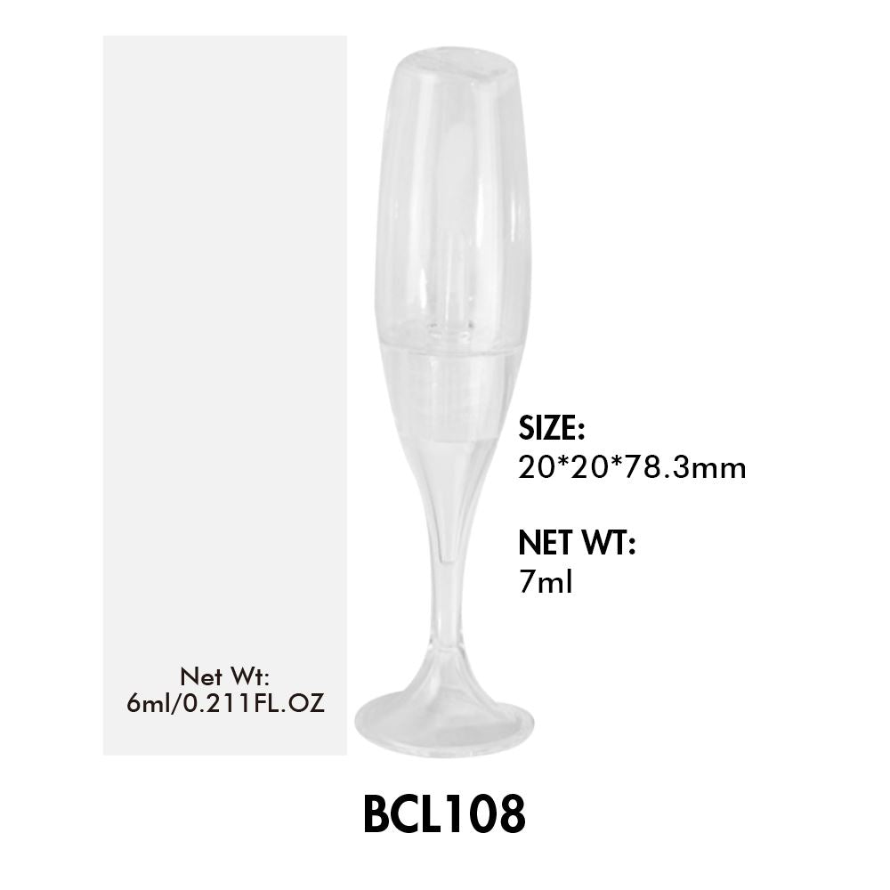 Barra de labios líquida personalizada / Tubo de forma irregular de brillo de labios 04