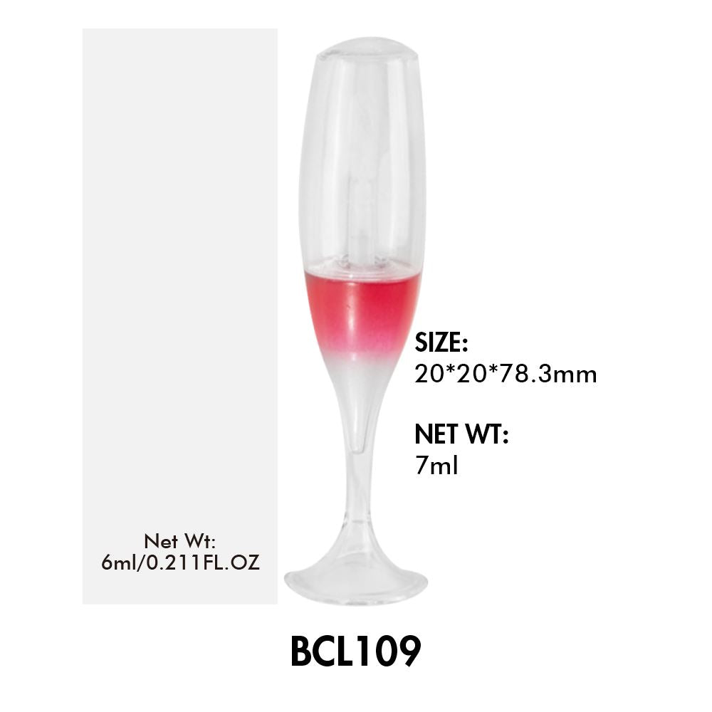 Barra de labios líquida personalizada / Tubo de forma irregular de brillo de labios 04