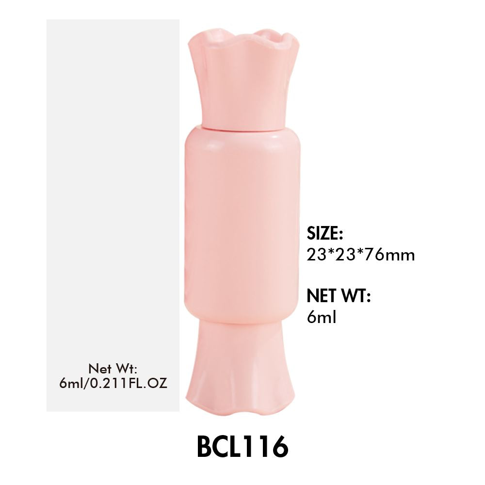 Barra de labios líquida personalizada / Tubo de forma irregular de brillo de labios 04