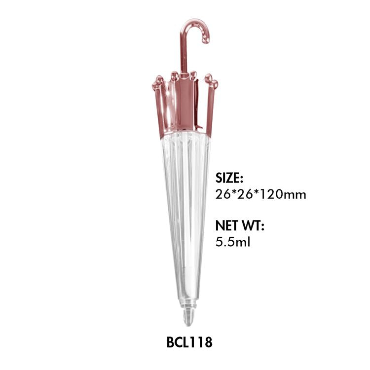 Barra de labios personalizada / Tubo redondo de brillo de labios 07