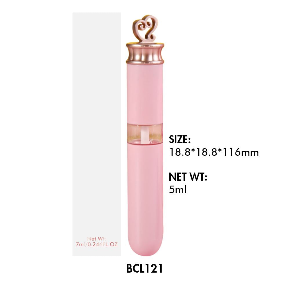Barra de labios líquida personalizada / Tubo de forma irregular de brillo de labios 04