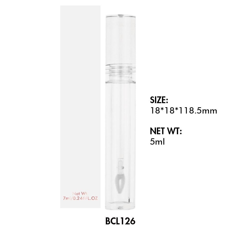 Customized Lipstick / Lip Gloss Round Tube 08