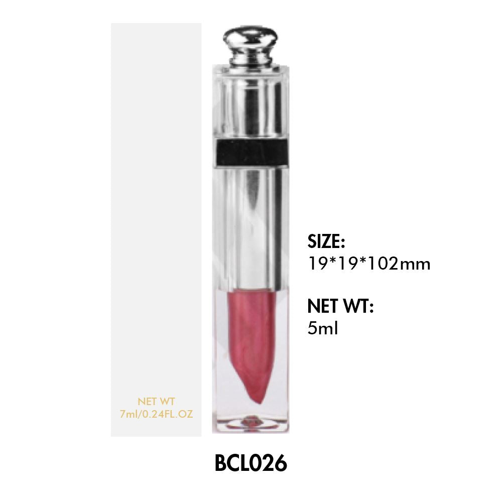 Tubo cuadrado de brillo de labios DIY Beauty 03