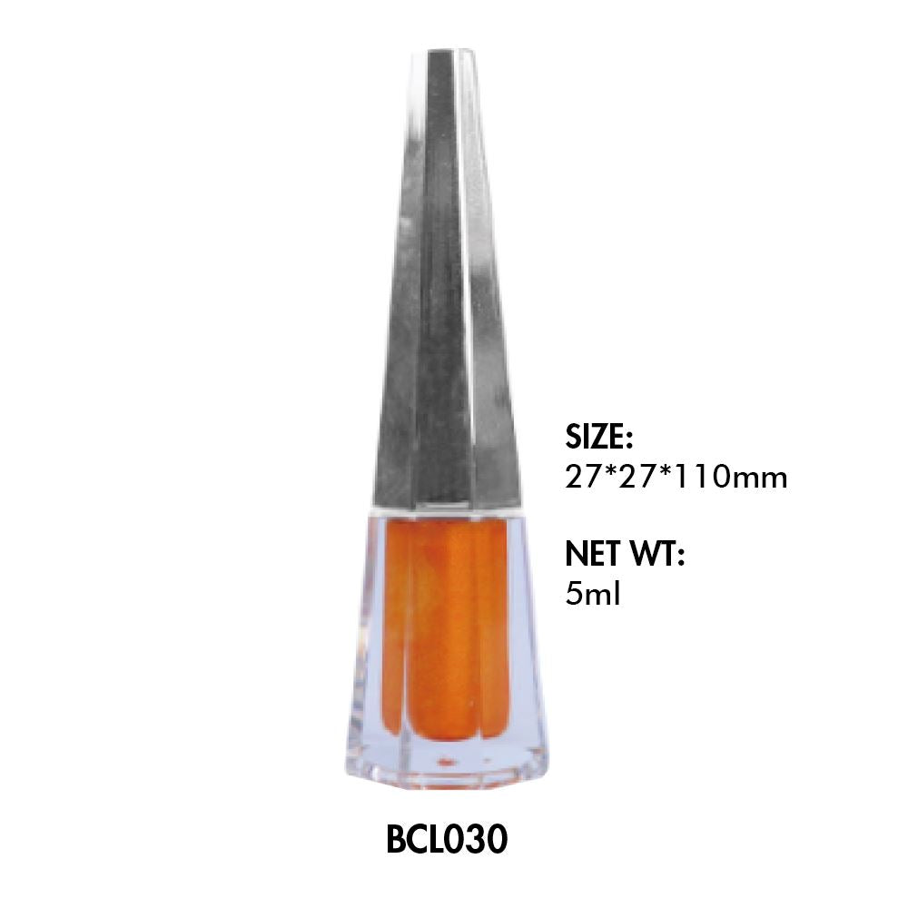 Barra de labios líquida personalizada / Tubo de forma irregular de brillo de labios 04