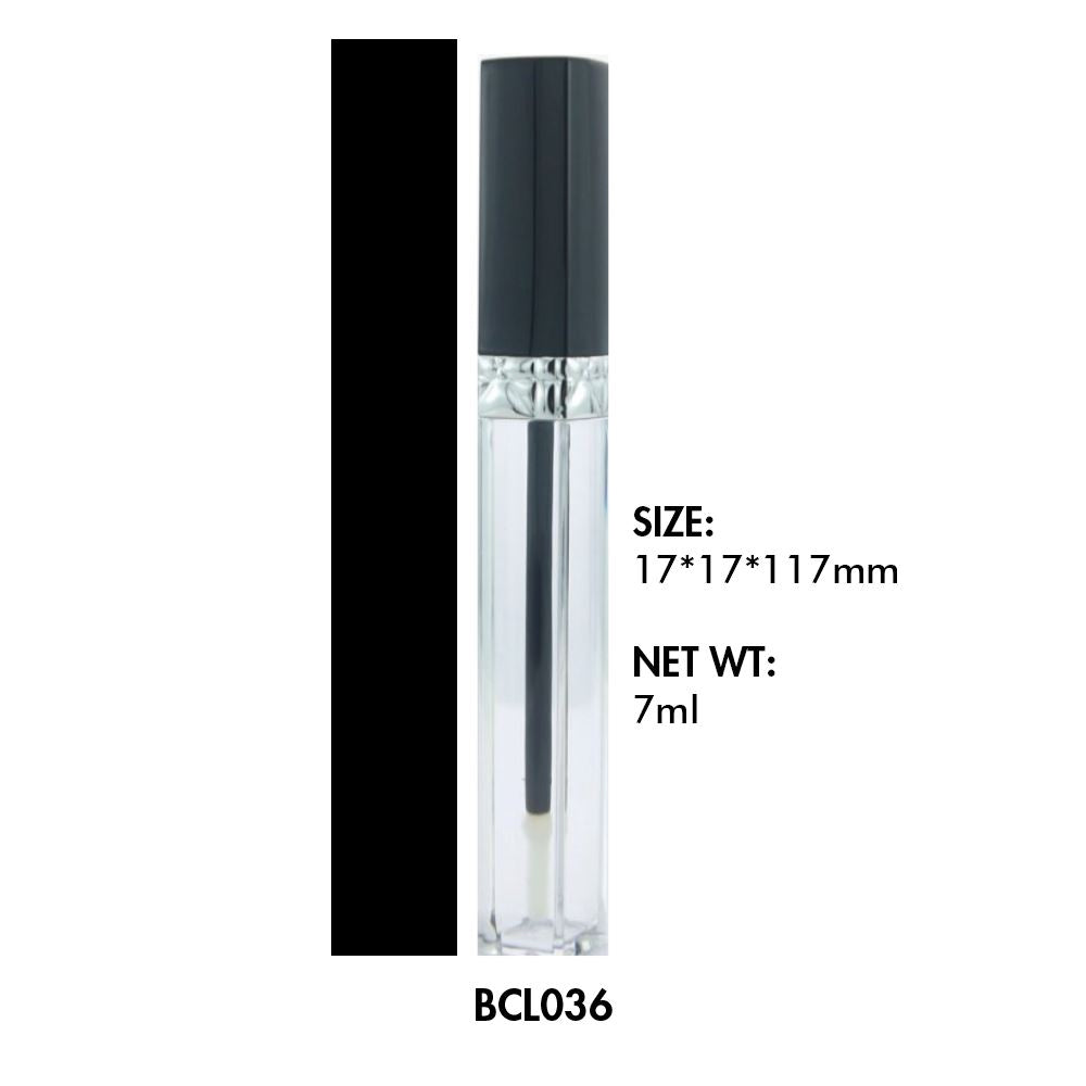 Tubo cuadrado de brillo de labios DIY Beauty 03