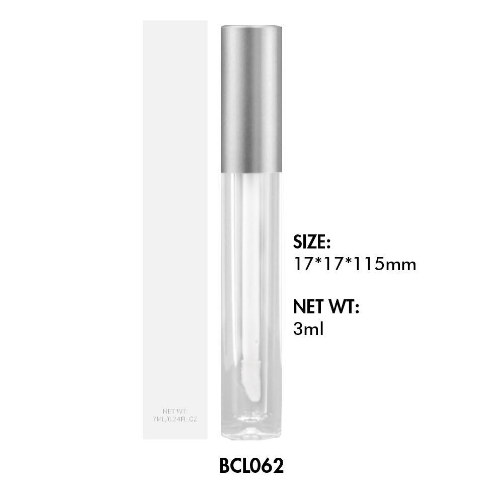 Lápiz labial líquido DIY / Tubo redondo de brillo labial 06