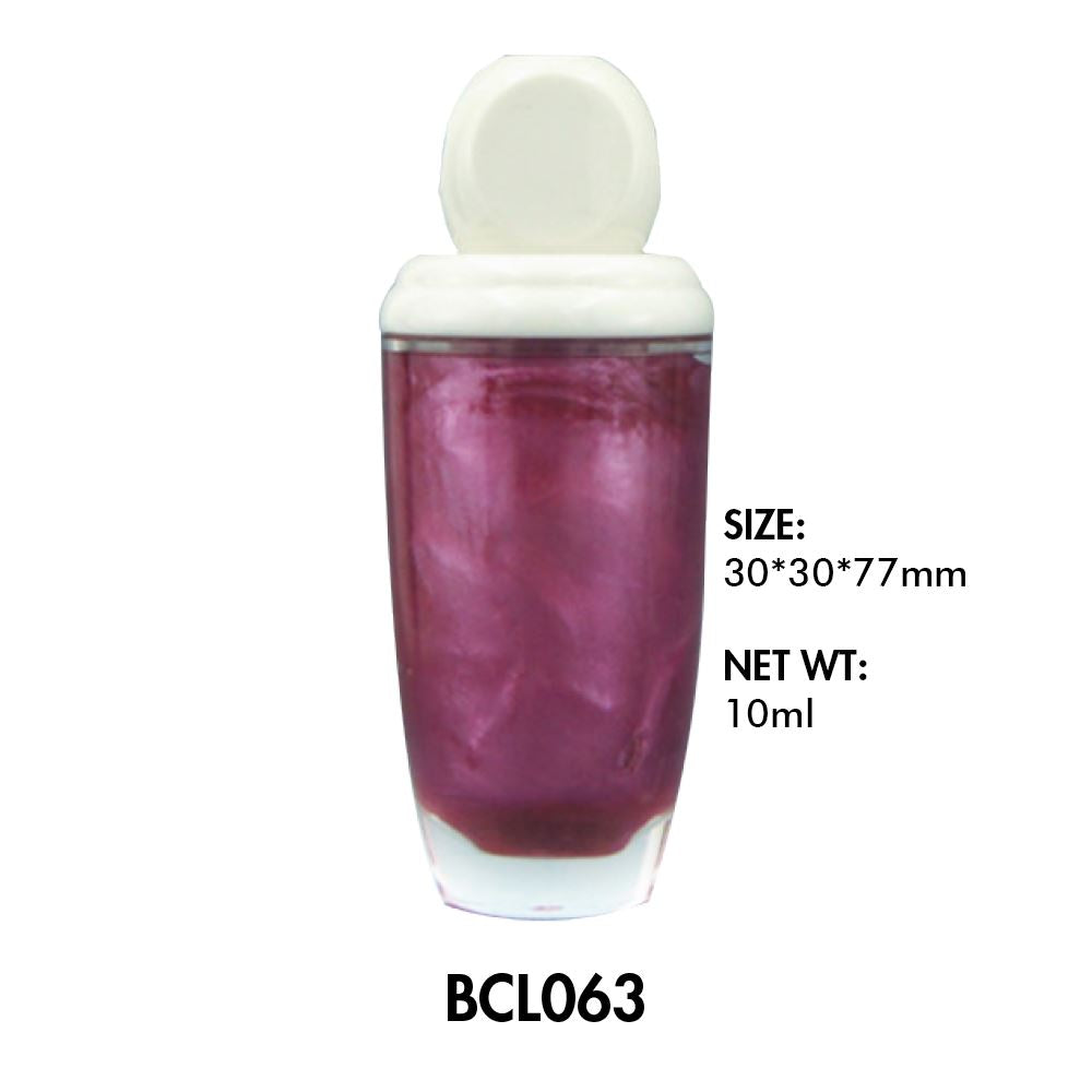 Barra de labios personalizada / Tubo redondo de brillo de labios 07