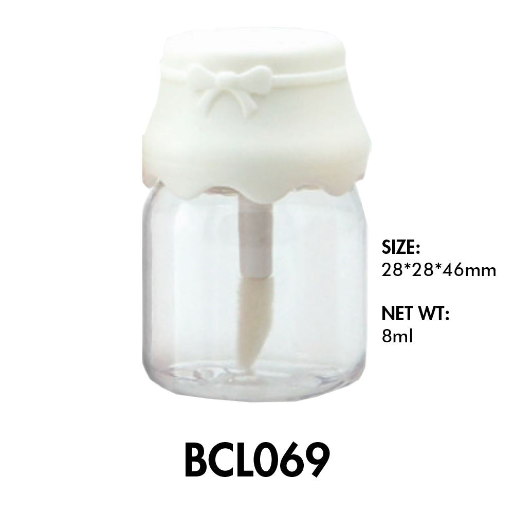 Barra de labios líquida personalizada / Tubo de forma irregular de brillo de labios 04