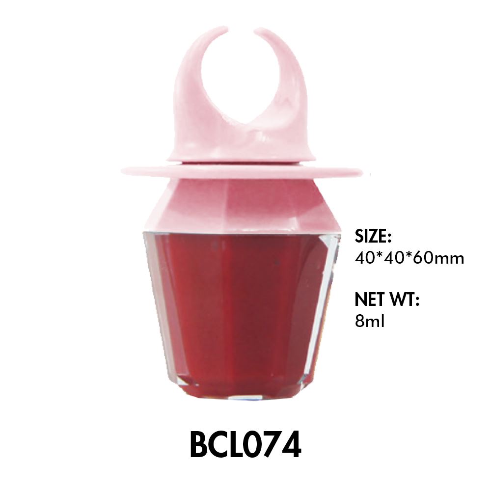 Barra de labios líquida personalizada / Tubo de forma irregular de brillo de labios 04