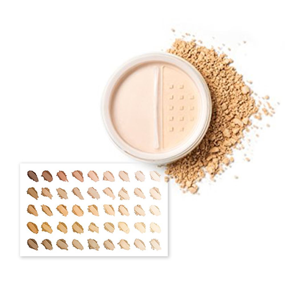 Fond de teint en poudre minérale de marque privée de maquillage