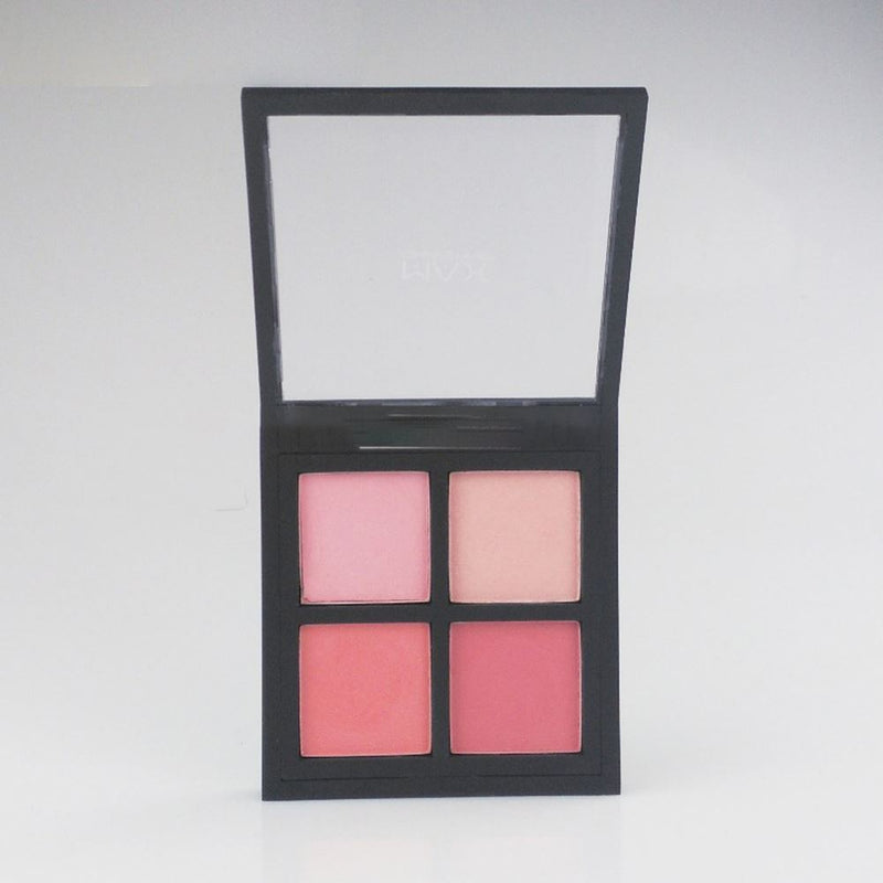 Palette de maquillage en poudre de contour de fard à joues de surligneur de pigment minéral