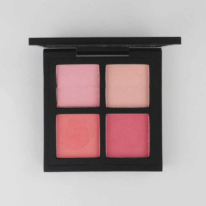 Palette de maquillage en poudre de contour de fard à joues de surligneur de pigment minéral
