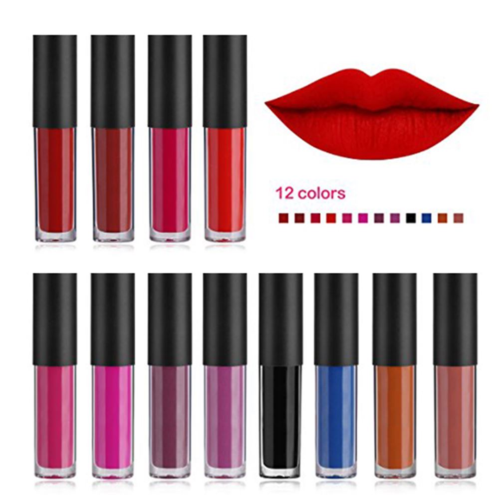 vegan oem cosmetic long lasting liquid matte organic lipstick